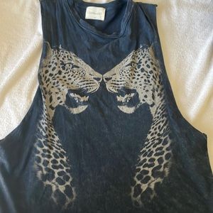 Cheetah muscle tee